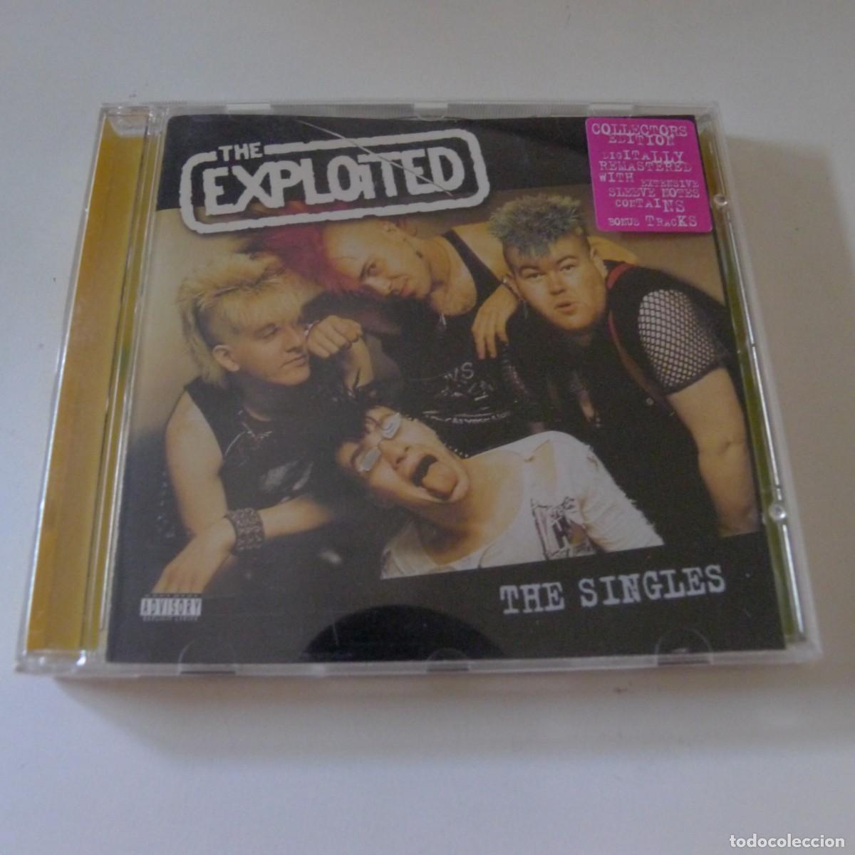 CDs de m&uacute;sica: The Exploited &ndash; The Singles CD edicion collector