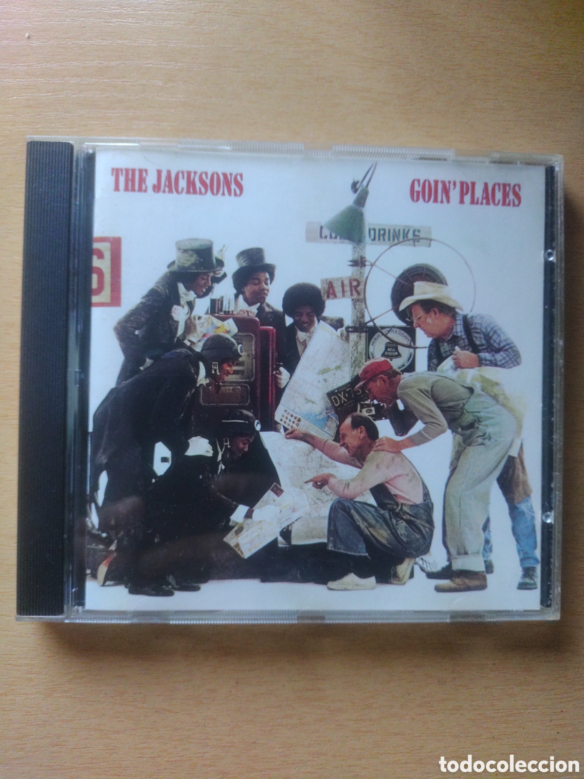 CDs de m&uacute;sica: CD The Jacksons - Goin Places