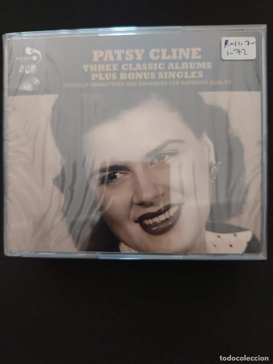 CDs de m&uacute;sica: BOX 4 CD. PATSY CLINE. THREE CLASSIC ALBUMS PLUS BONUS SINGLES. REAL GONE MUSIC