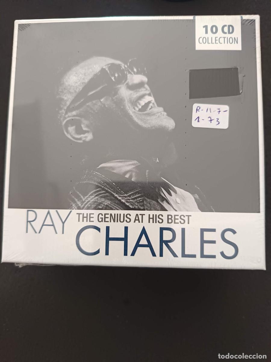 CDs de m&uacute;sica: BOX 10 CD COLLECTION. RAY CHARLES. THE GENIUS AT HIS BEST