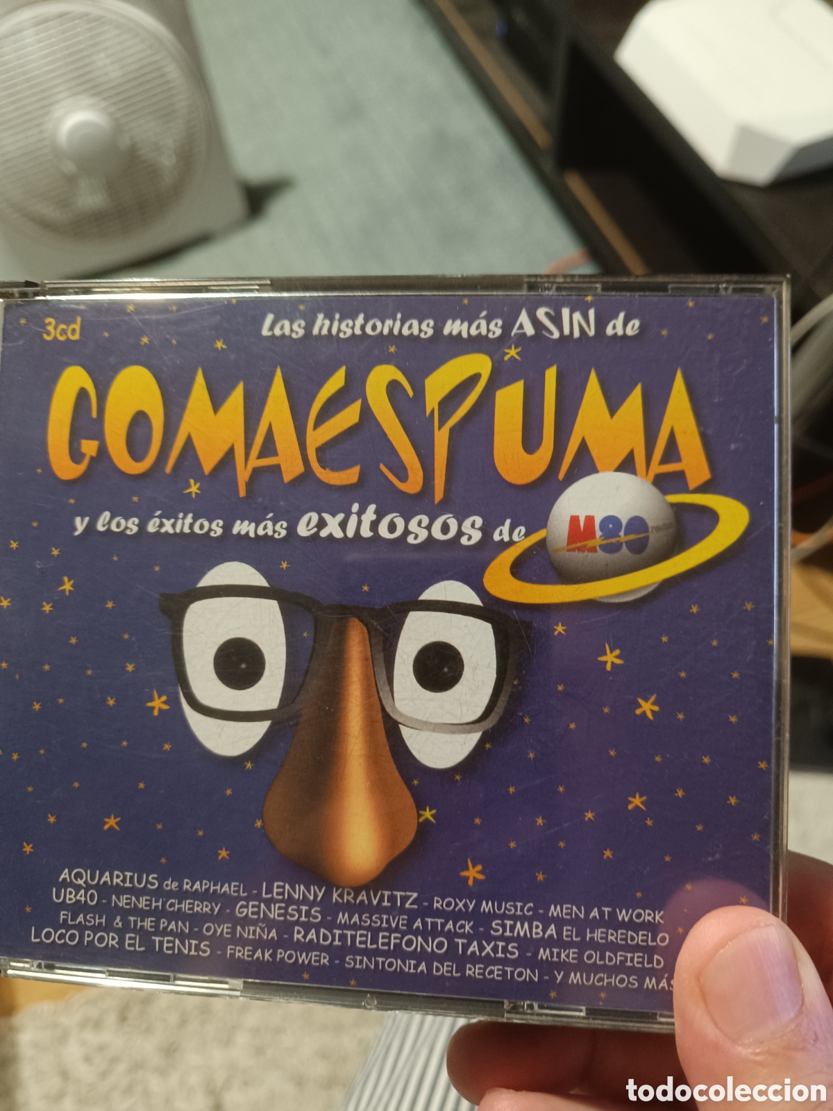 CDs de m&uacute;sica: Las Historias M&aacute;s As&iacute;n De Gomaespuma Y Los &Eacute;xitos M&aacute;s Exitosos De M-80 (3xCDs)