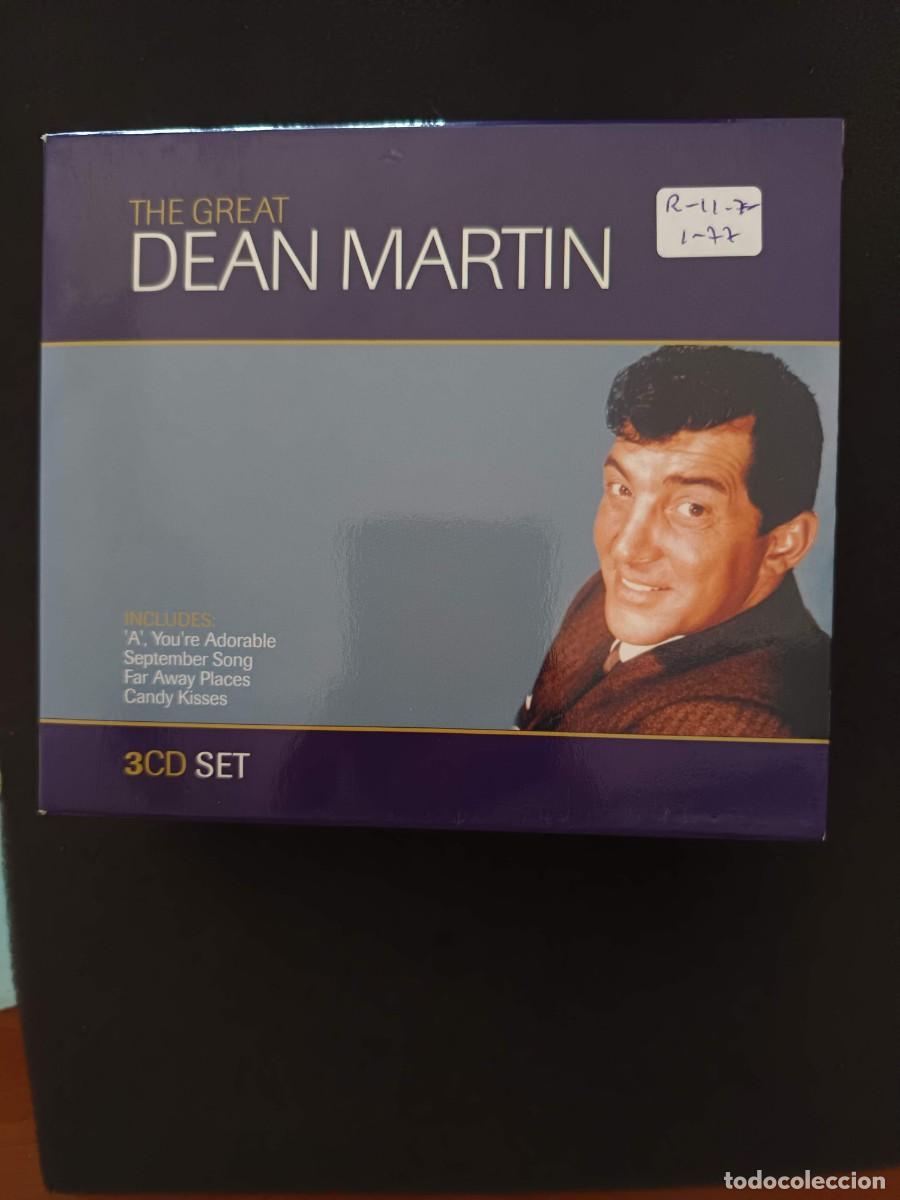 CDs de m&uacute;sica: BOX 3 CD. DEAN MARTIN. THE GREAT DEAN MARTIN