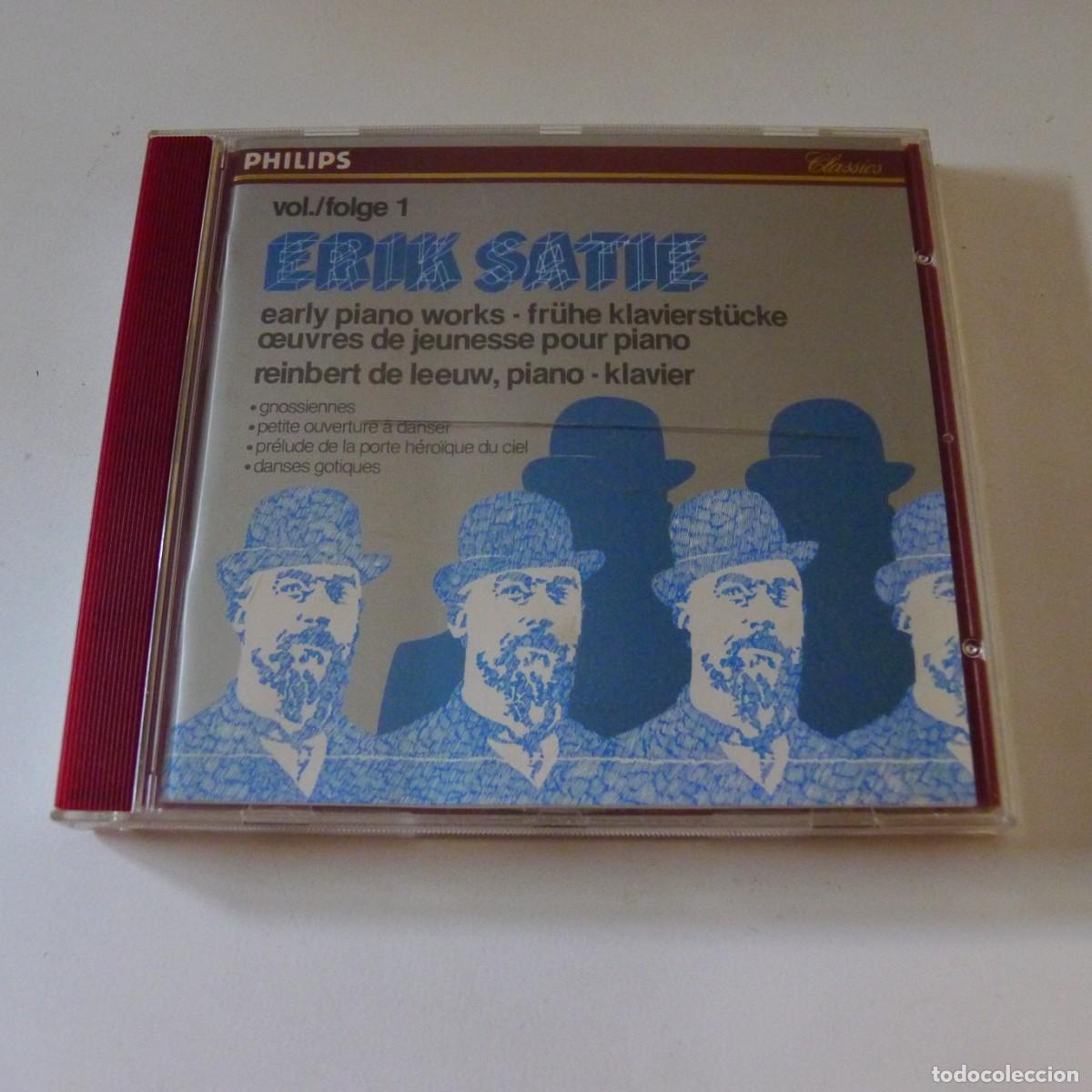 CDs de m&uacute;sica: Erik Satie &bull; Reinbert de Leeuw &OElig;uvres De Jeunesse Pour Piano Vol. 1 CD
