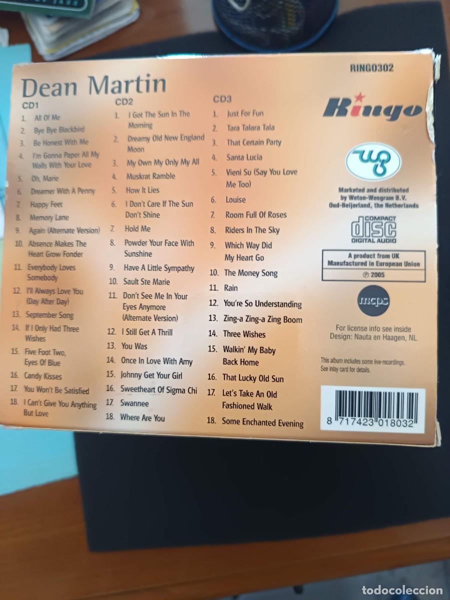 CDs de m&uacute;sica: BOX 3 CD. DEAN MARTIN. - Foto 2