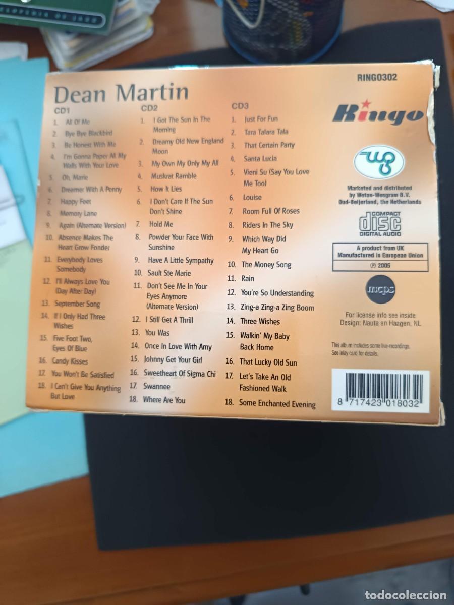 CDs de m&uacute;sica: BOX 3 CD. DEAN MARTIN. - Foto 3