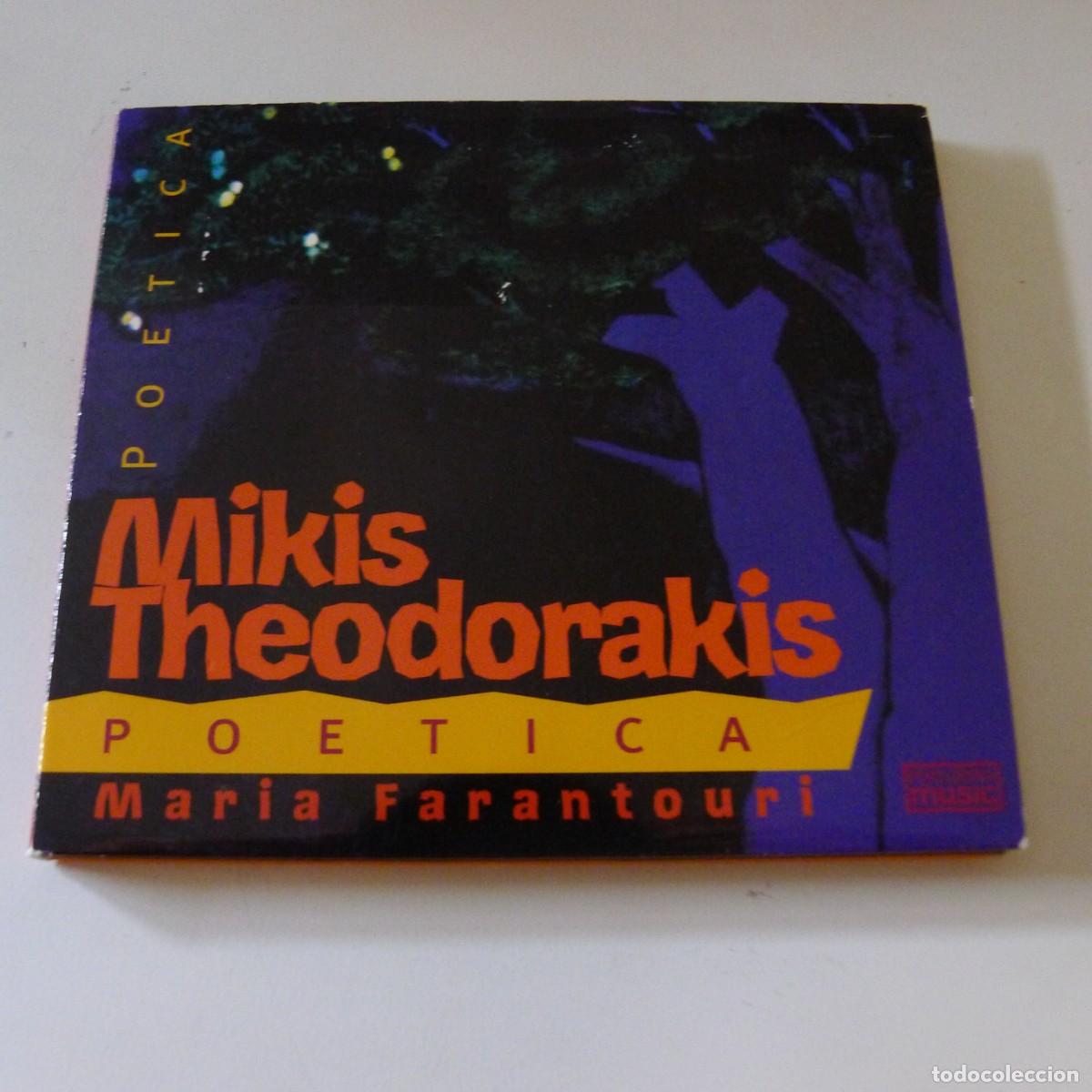 CDs de m&uacute;sica: Mikis Theodorakis, Maria Farandouri &ndash; Poetica CD digipack