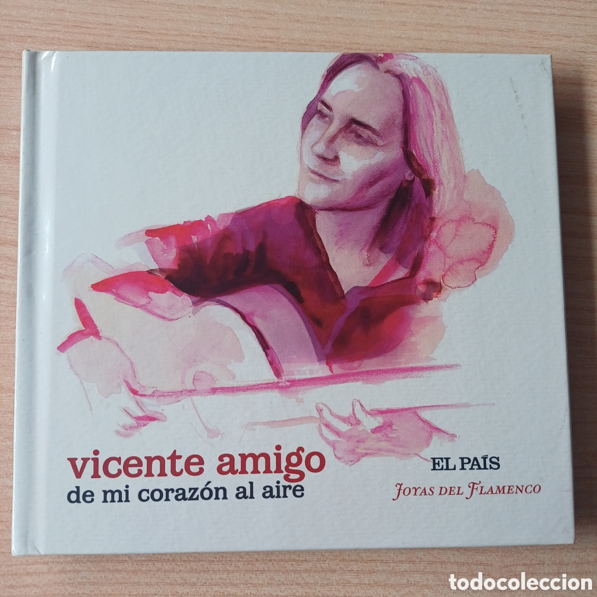 CDs de m&uacute;sica: VICENTE AMIGO DE MI CORAZON AL AIRE CD EL PAIS JOYAS DEL FLAMENCO 14