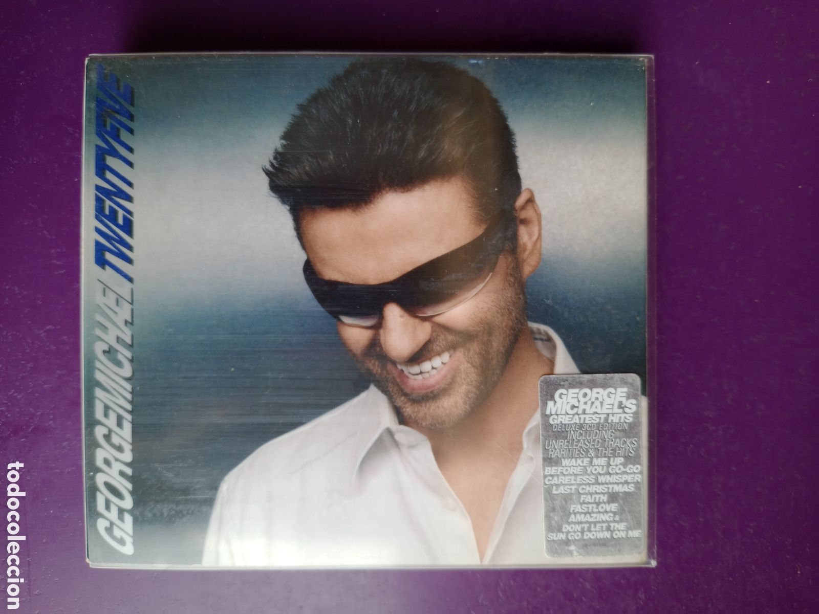 CDs de m&uacute;sica: George Michael &ndash; Twenty Five - TRIPLE CD SONY 2006 - RECOP 44 EXITOS + WHAM - MUY POCO USO