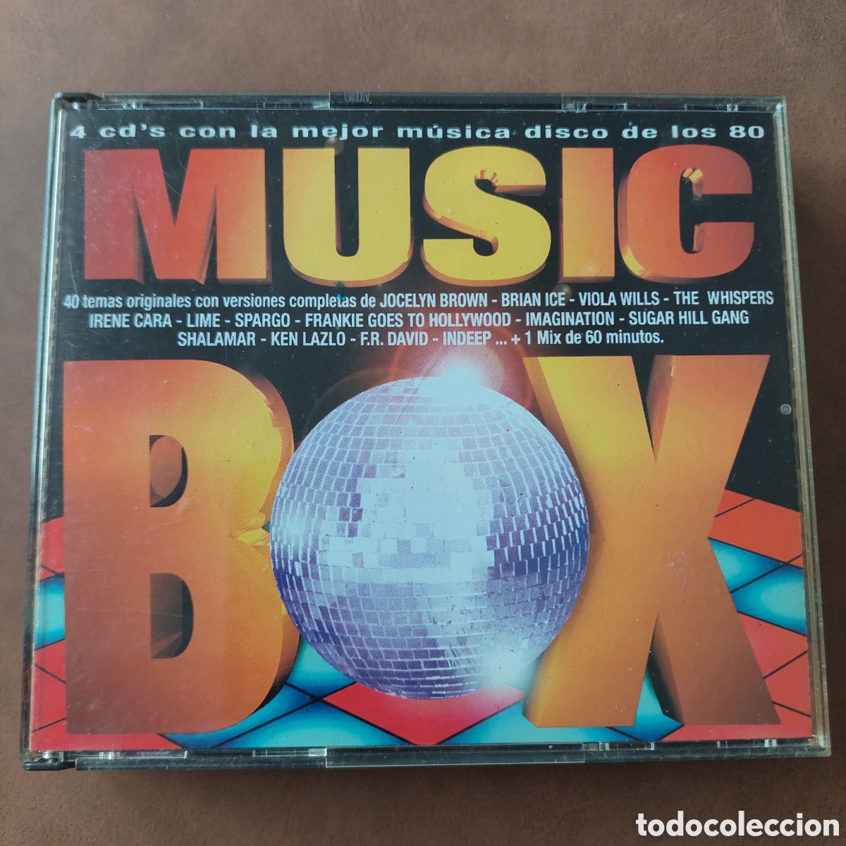 CDs de m&uacute;sica: CD Music Box con 4 CD.
