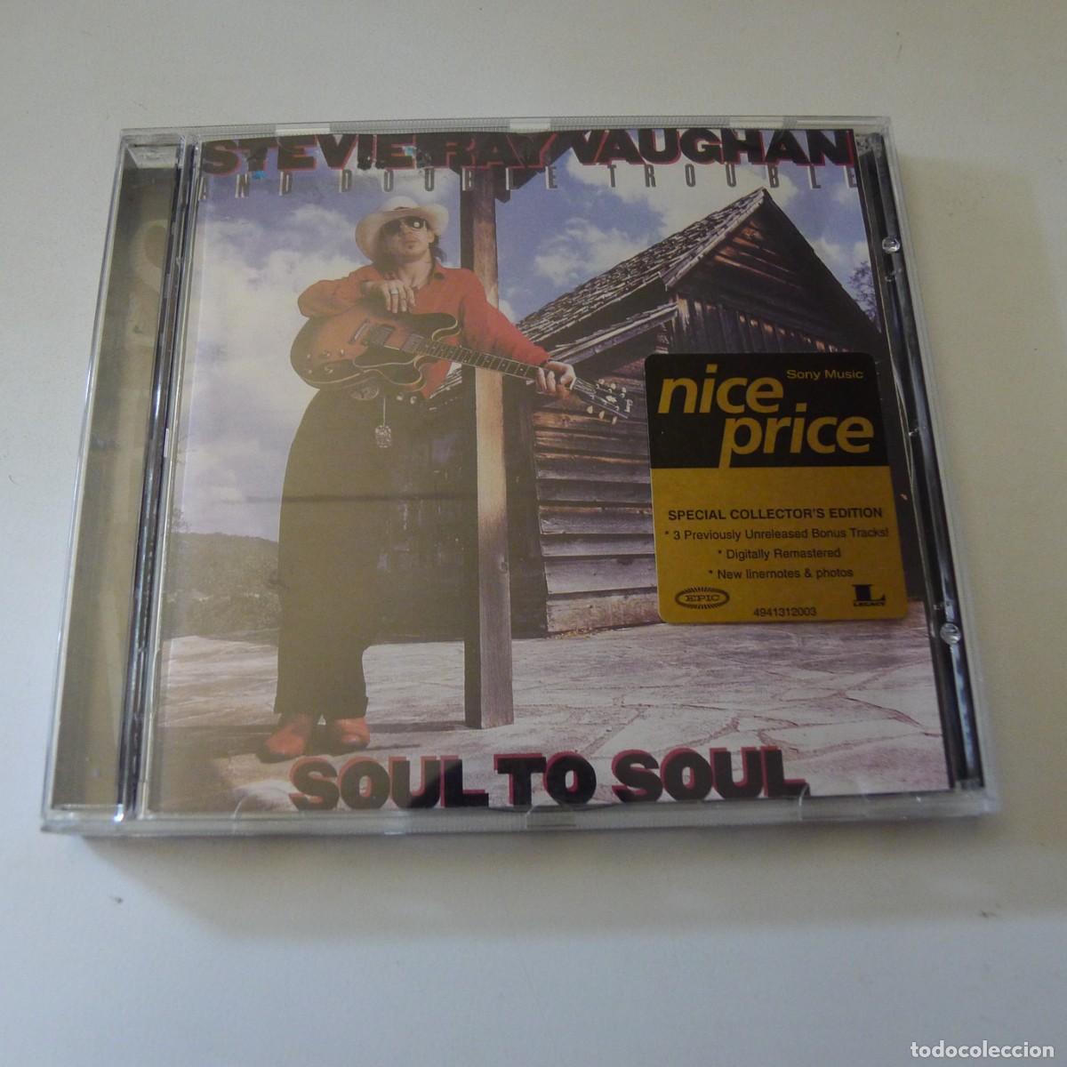 CDs de m&uacute;sica: Stevie Ray Vaughan And Double Trouble &ndash; Soul To Soul CD