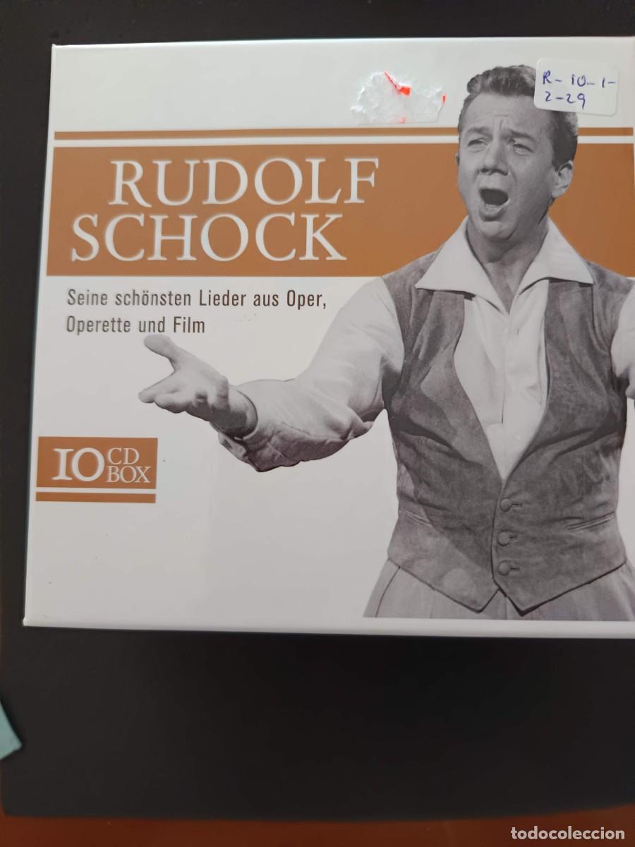 CDs de m&uacute;sica: 10 CD BOX. RUDOLF SCHOCK. SEINE SCH&Ouml;NSTEN LIEDER AUS OPER, OPERETTE UND FILM