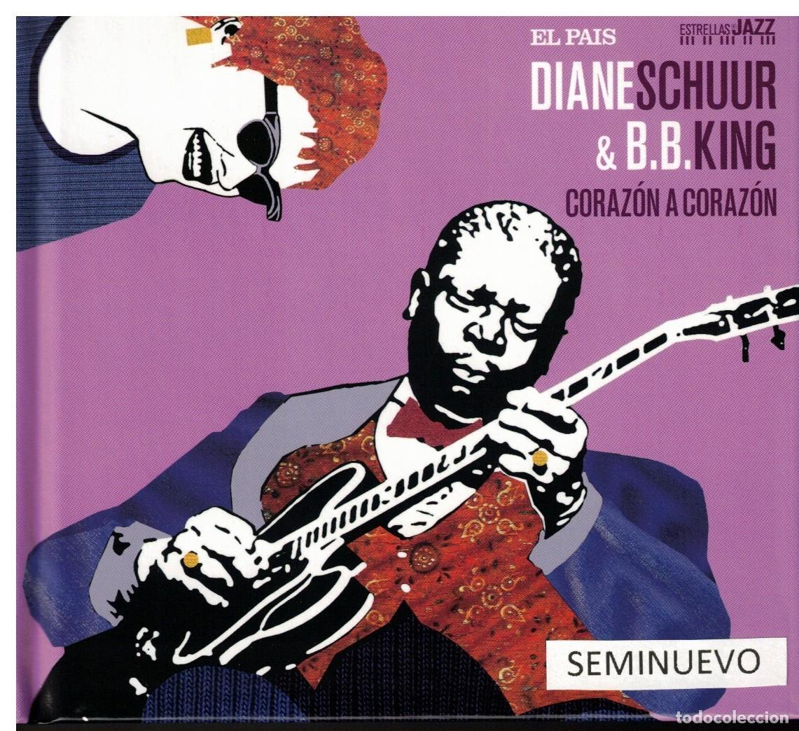 CDs de m&uacute;sica: CD DIANE SCHUUR & B.B. KING - CORAZON A CORAZON - SEMINUEVO