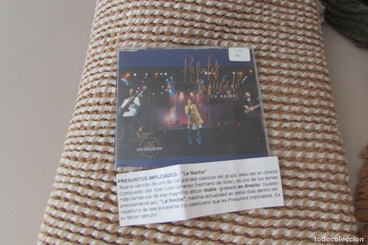 CDs de m&uacute;sica: Presuntos implicados - la noche. Cd single CADENA 100 - Foto 1
