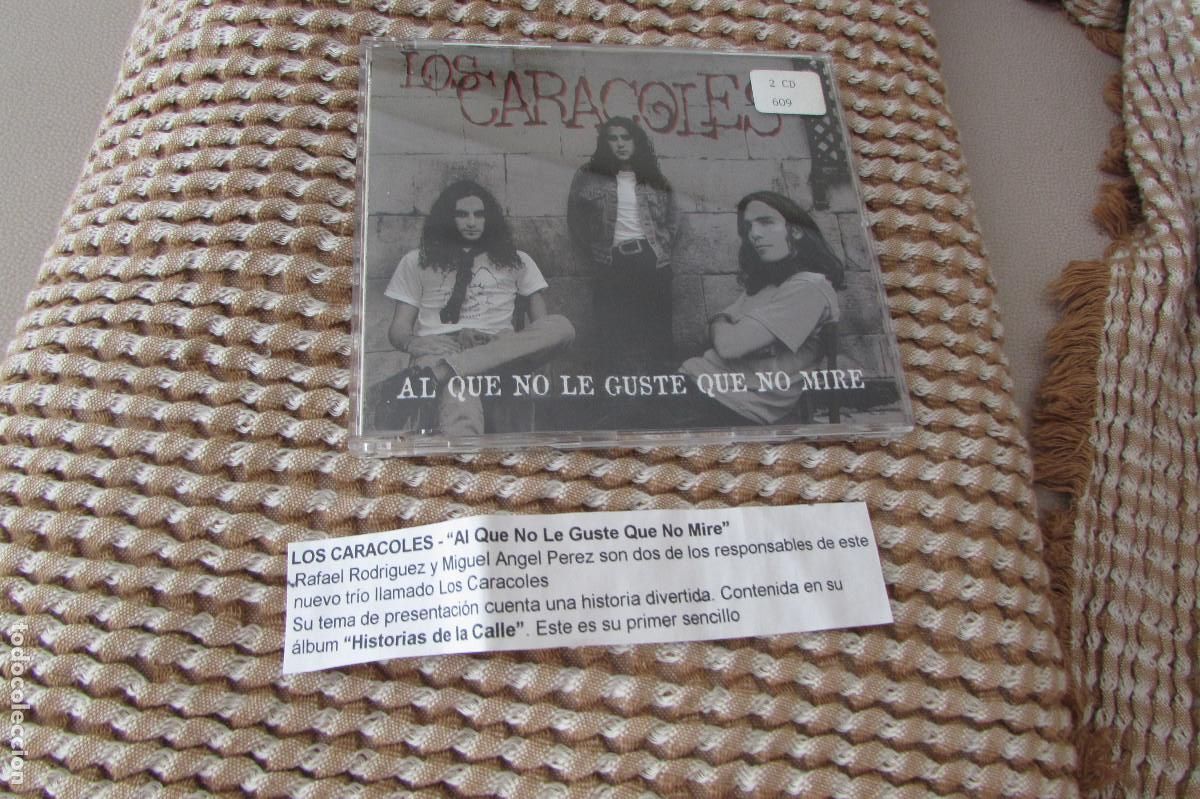 CDs de m&uacute;sica: LOS CARACOLES AL QUE NO LE GUSTE QUE NO MIRE CD SINGLE CADENA 100
