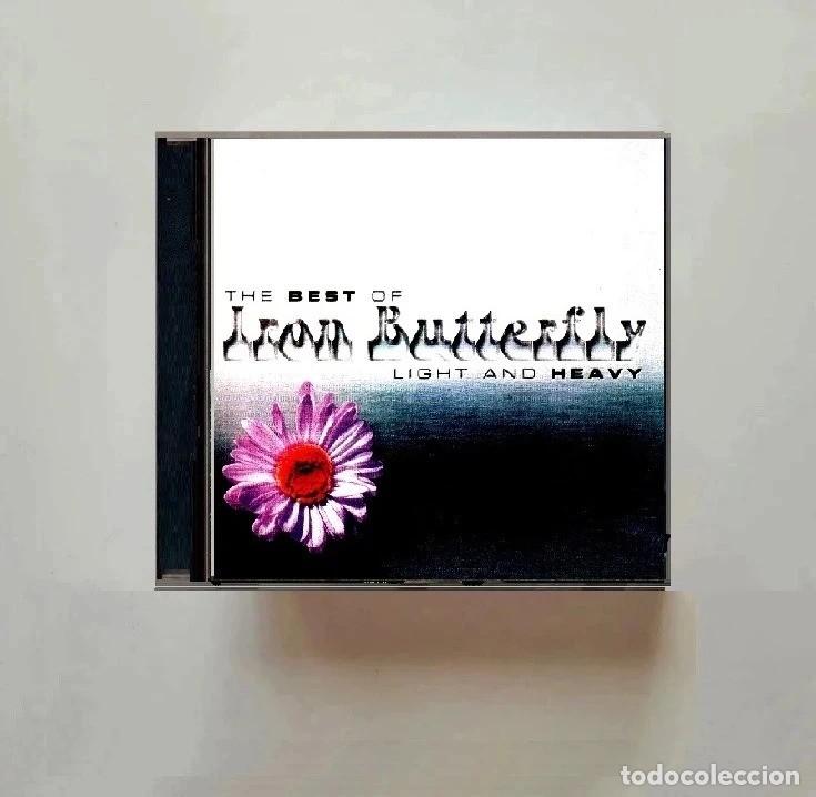 CDs de m&uacute;sica: IRON BUTTERFLY. LIGHT AND HEAVY. THE BEST OF. RECOPILATORIO. CD.