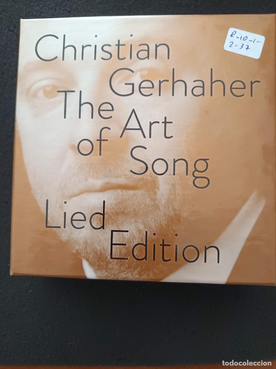 CDs de m&uacute;sica: 13 CD BOX. CHRISTIAN GERHAHER. THE ART OF SONG. LIED EDITION