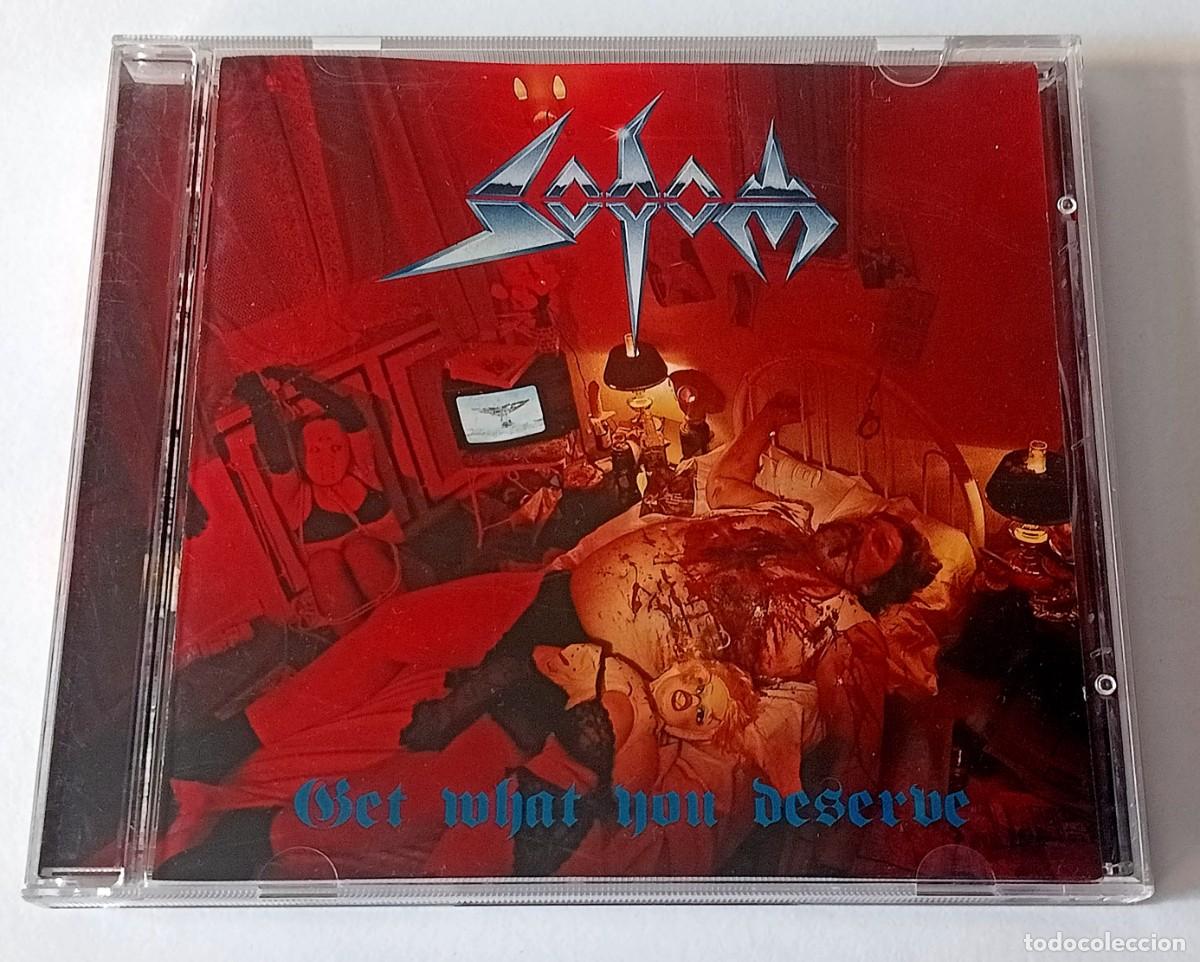 CDs de m&uacute;sica: CD SODOM - GET WHAT YOU DESERVE - Foto 1