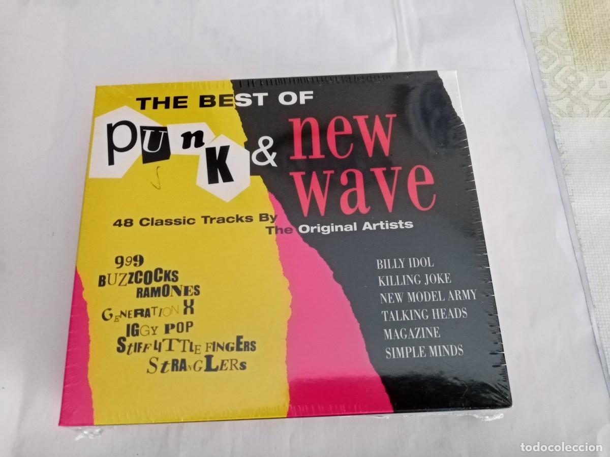 CDs de m&uacute;sica: THE BEST OF PUNK & NEW WAVE ( 3 CD ). Varios ( EMI )