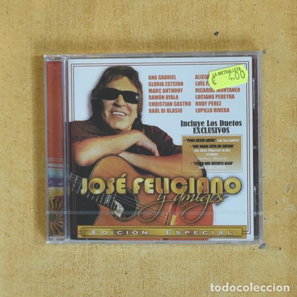 CDs de m&uacute;sica: JOSE FELICIANO - JOSE FELICIANO Y AMIGOS - CD