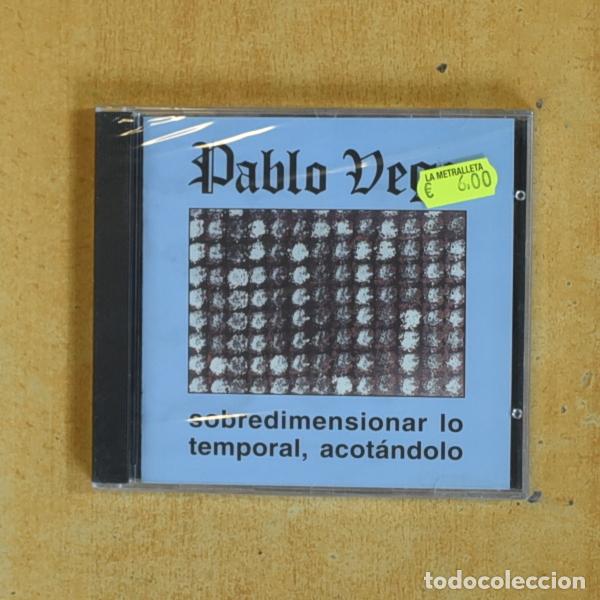 CDs de m&uacute;sica: PABLO VEGA - SOBREDIMENSIONAR LO TEMPORAL ACOTANDOLO - CD