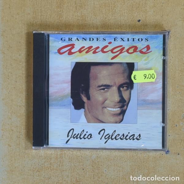 CDs de m&uacute;sica: JULIO IGLESIAS - GRANDES EXITOS AMIGOS - CD