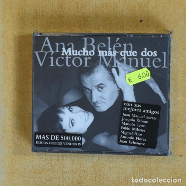 CDs de m&uacute;sica: ANA BELEN / VICTOR MANUEL - MUCHO MAS QUE DOS - CD