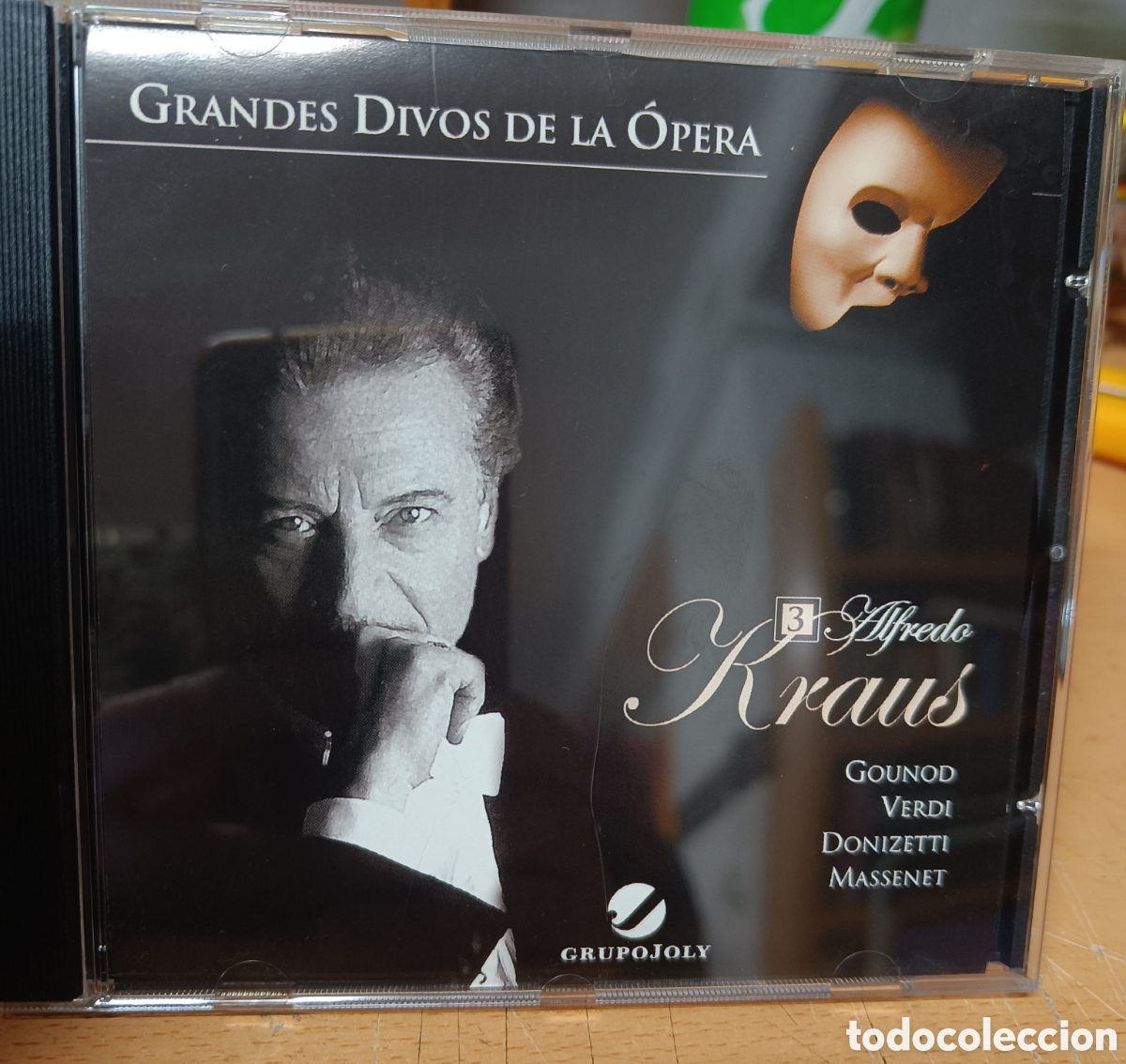 CDs de m&uacute;sica: CD GRANDES DIVOS DE LA &Oacute;PERA N&ordm; 3 ALFREDO KRAUS.