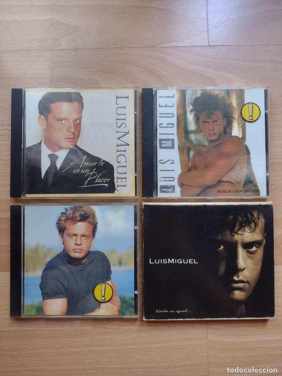 CDs de m&uacute;sica: Lote con 4 discos de Luis Miguel en formato CD - Posibilidad de recogida en mano en Madrid