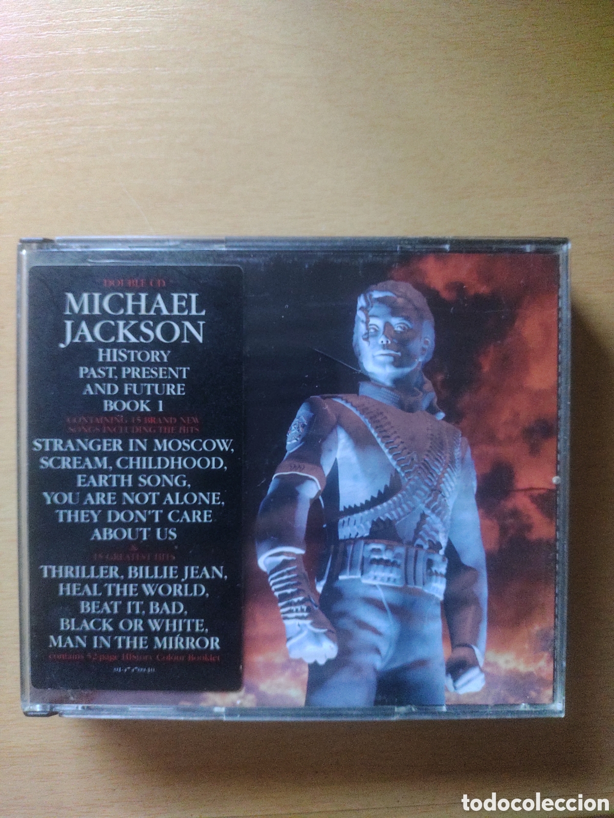 CDs de m&uacute;sica: CD Michael Jackson - History Past Present And Future