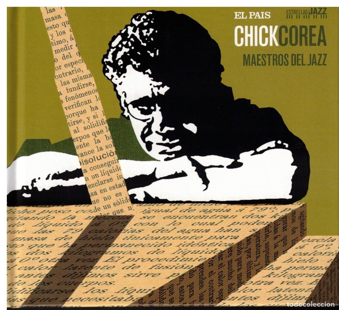 CDs de m&uacute;sica: CD CHICK COREA - MAESTROS DEL JAZZ - NUEVO