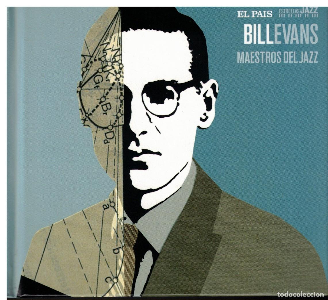 CDs de m&uacute;sica: CD BILL EVANS - MAESTROS DEL JAZZ - NUEVO