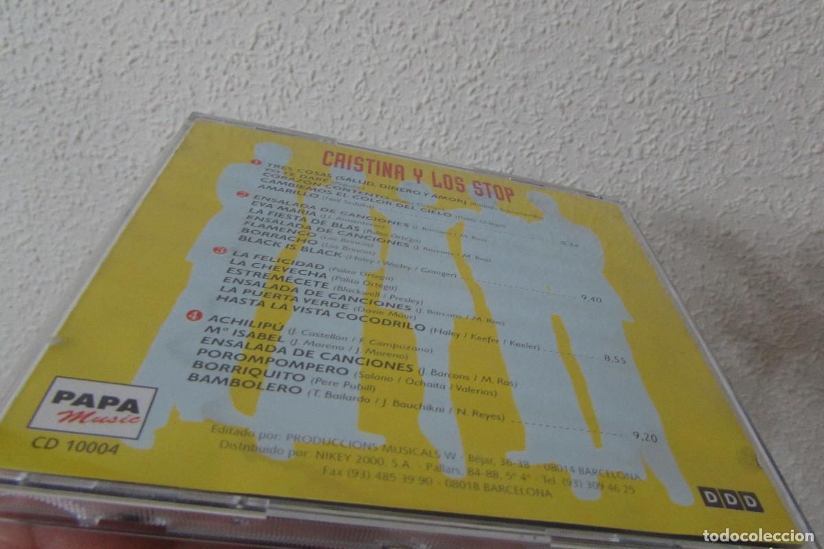 CDs de m&uacute;sica: CRISTINA Y LOS STOP CD - Foto 5