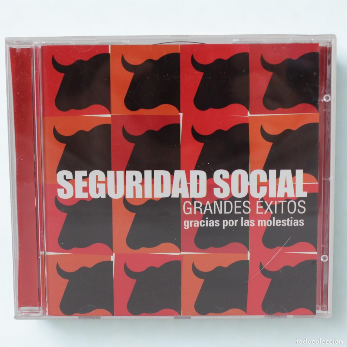 CDs de m&uacute;sica: Seguridad Social Grandes &Eacute;xitos Gracias por las Molestias CD 2002 Recopilatorio