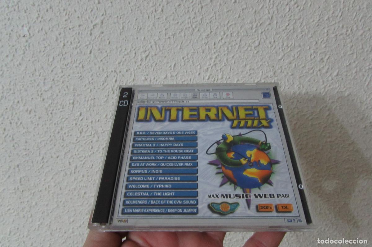 CDs de m&uacute;sica: INTERNET MIX 2 CDS MAX MUSIC
