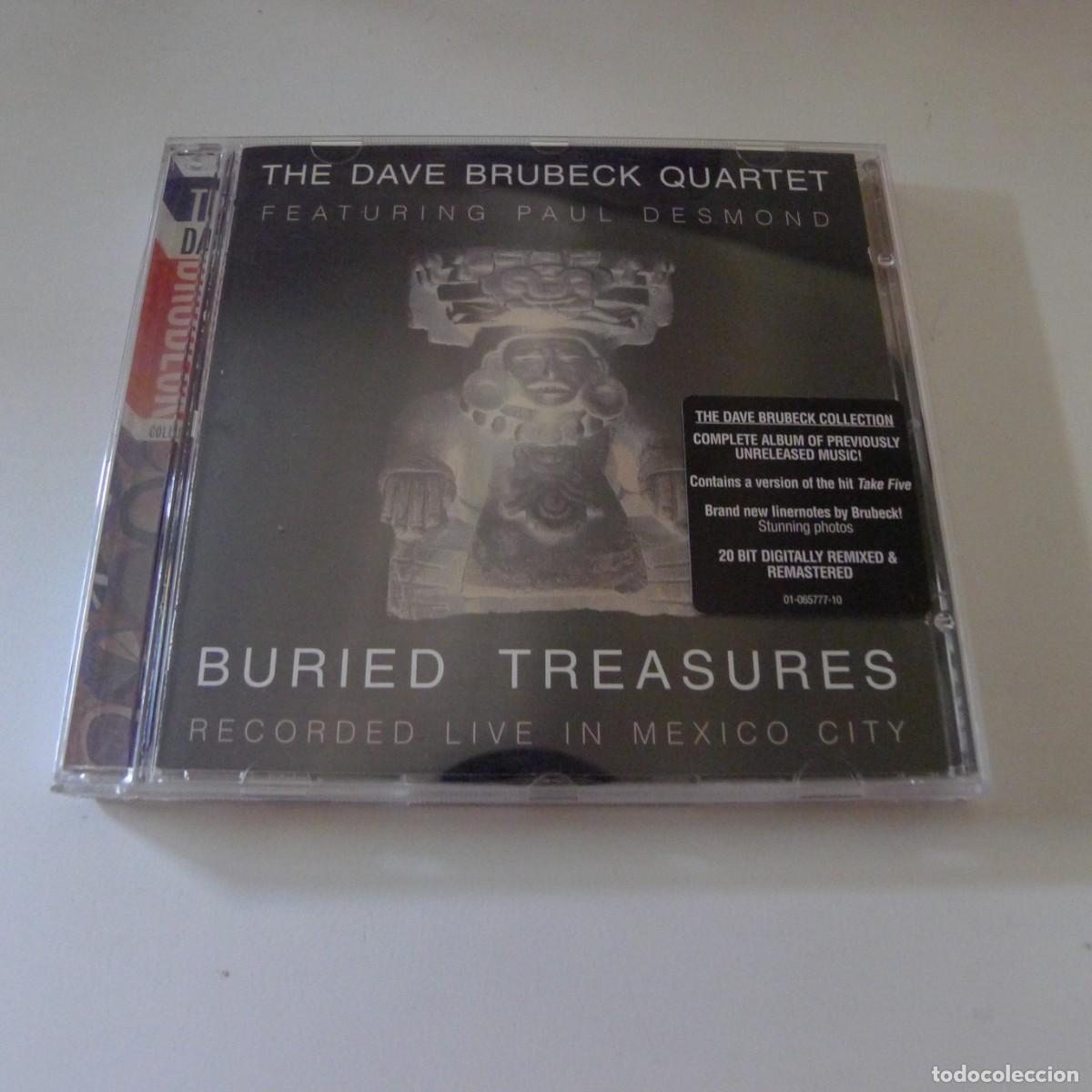 CDs de m&uacute;sica: The Dave Brubeck Quartet Feat. Paul Desmond &ndash; Buried Treasures: Recorded Live In Mexico City CD