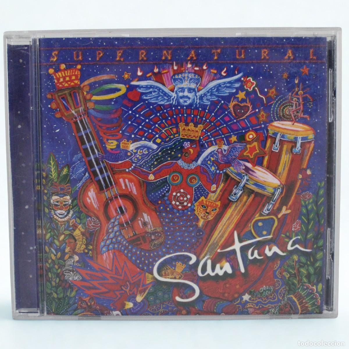 CDs de m&uacute;sica: Santana Supernatural CD 1999 Smooth Maria Maria Coraz&oacute;n Espinado Rock Latino