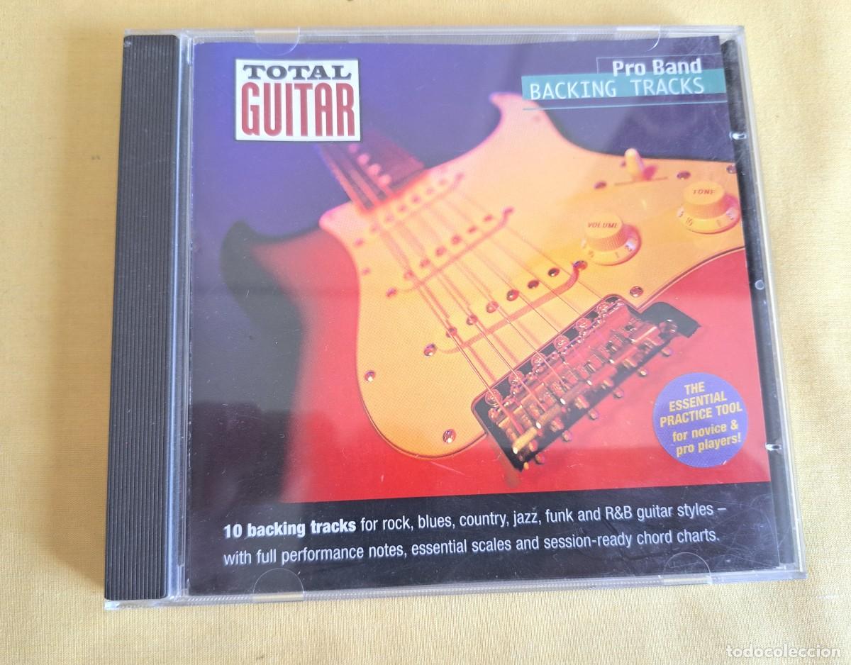 CDs de m&uacute;sica: TOTAL GUITAR - PRO BAND, BAKING TRACKS - 1998