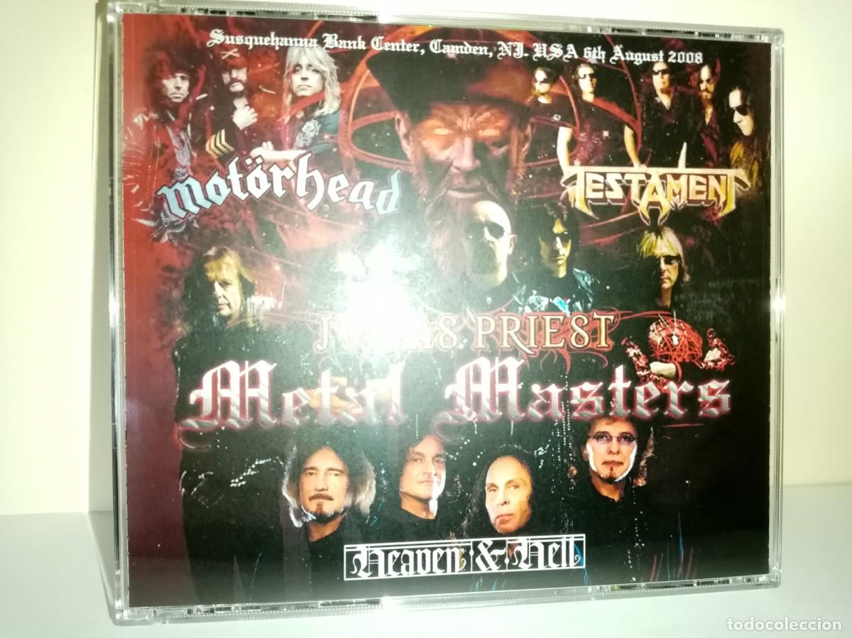 CDs de m&uacute;sica: Judas Priest / Heaven & Hell / Motorhead / Testament : Metal Masters - Live Camden 2008 (Japan 4CD)