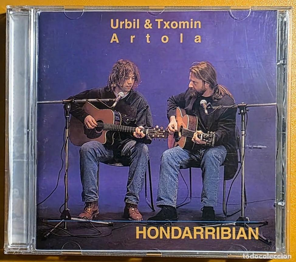 CDs de m&uacute;sica: CD. URBIL & TXOMIN ARTOLA &ldquo;HONDARRIBIA&rdquo; (BANAKO RECORDS 1997)