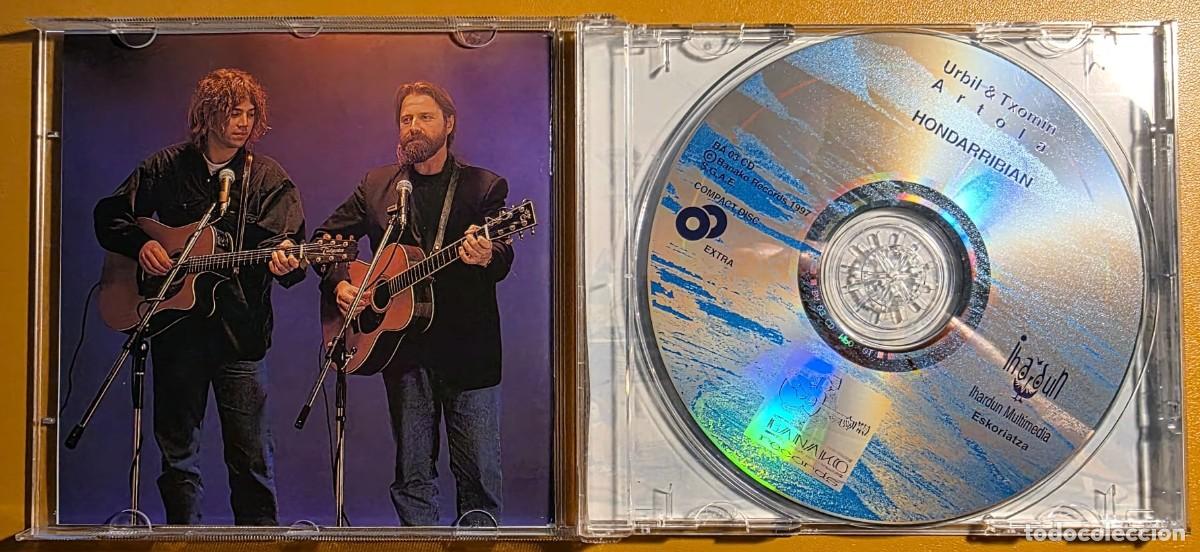 CDs de m&uacute;sica: CD. URBIL & TXOMIN ARTOLA &ldquo;HONDARRIBIA&rdquo; (BANAKO RECORDS 1997)