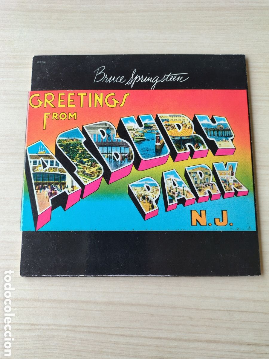 CDs de m&uacute;sica: BRUCE SPRINGSTEEN Greetings From Asbury Park ( 1973 COLUMBIA EU ) VINYL REPLICA