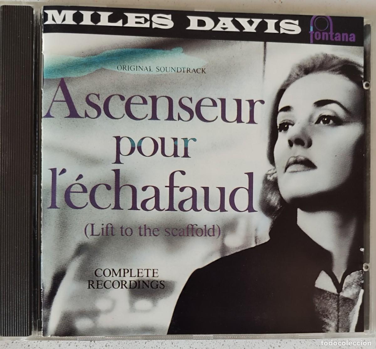 CDs de m&uacute;sica: MILES DAVIS - ASCENSEUR POUR L'ECHAFAUD (CD) RE 1988 - 18 TEMAS - B.S.O. - ESPA&Ntilde;OL