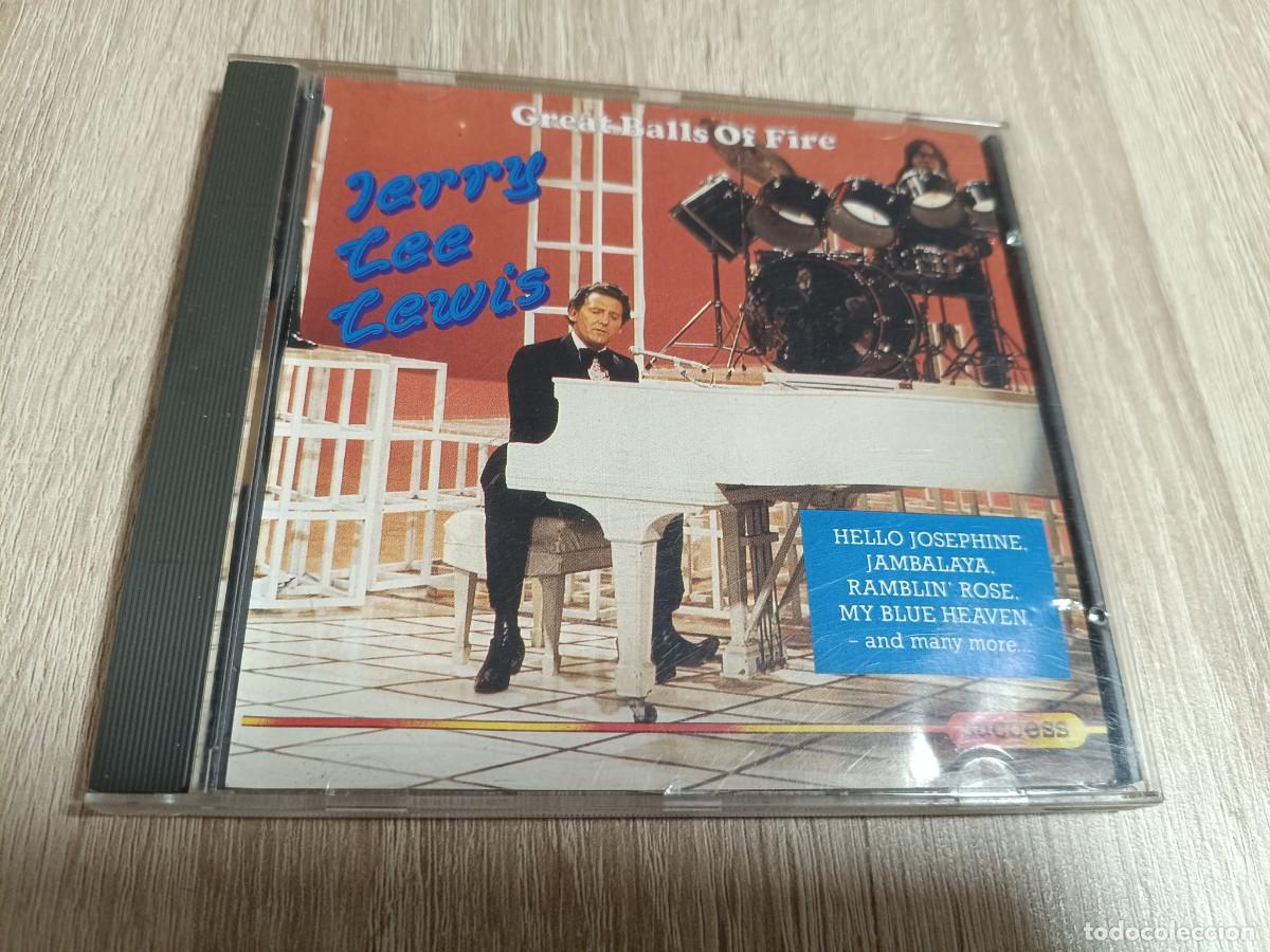 CDs de m&uacute;sica: CD - JERRY LEE LEWIS - GREAT BALLS OF FIRE