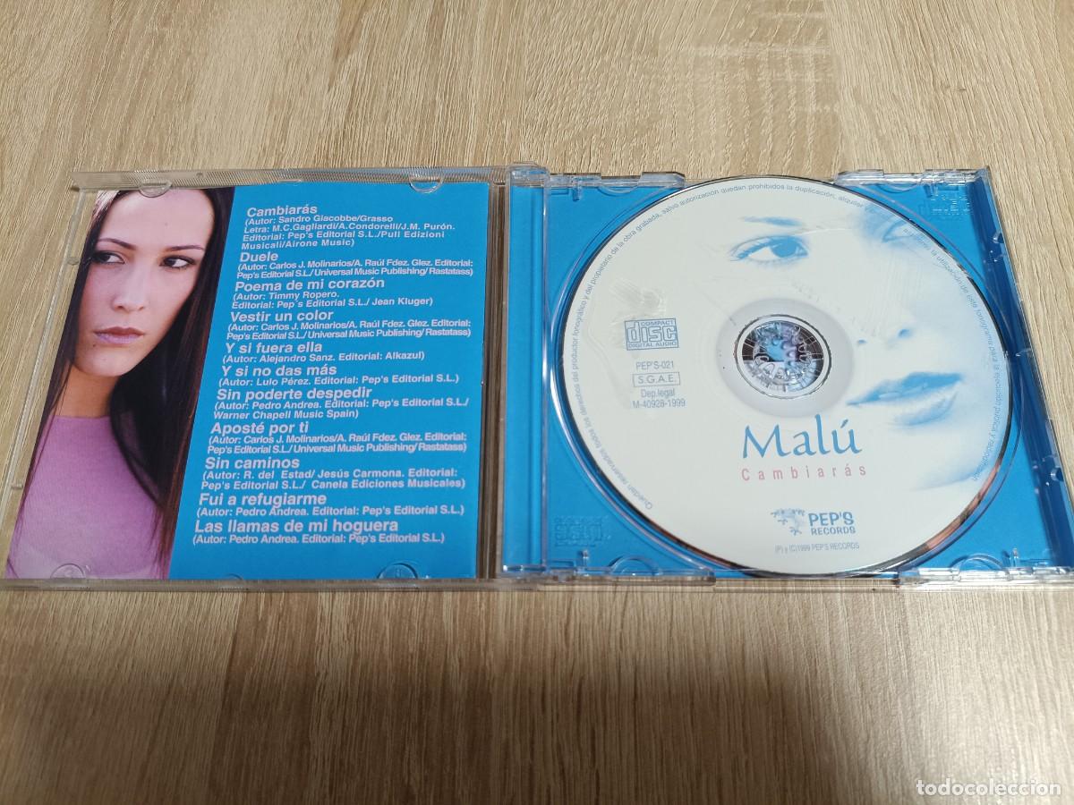 CDs de m&uacute;sica: CD - MAL&Uacute; - CAMBIAR&Aacute;S - PEPE DE LUCIA - Foto 3