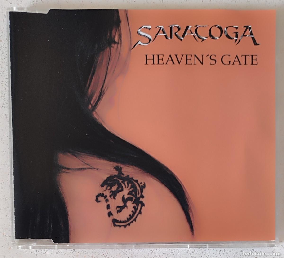 CDs de m&uacute;sica: SARATOGA - HEAVEN'S GATE (CD SINGLE) 2003 - 4 TEMAS - AVISPA
