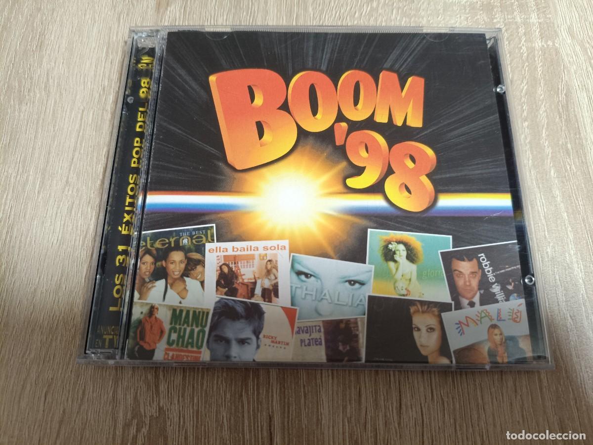 CDs de m&uacute;sica: DOBLE CD - BOOM 98 - LOS 31 EXITOS POP DEL 98 - Robbie williams, Heroes del silencio