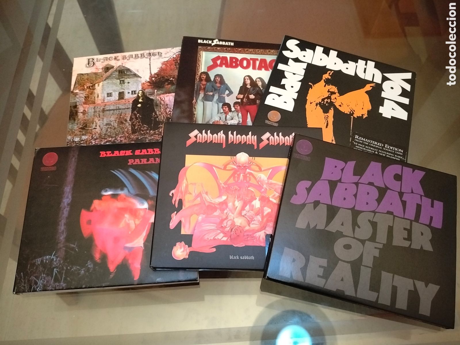 CDs de m&uacute;sica: Black Sabbath Remasters 7CD Digipack Ozzy Osbourne