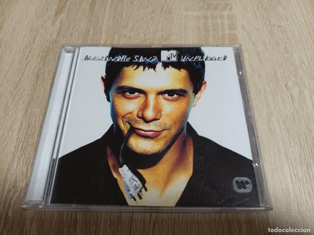 CDs de m&uacute;sica: CD - ALEJANDRO SANZ - UNPLUGGED - MTV - Amiga mia, Se le apag&oacute; la luz, Todo es de color
