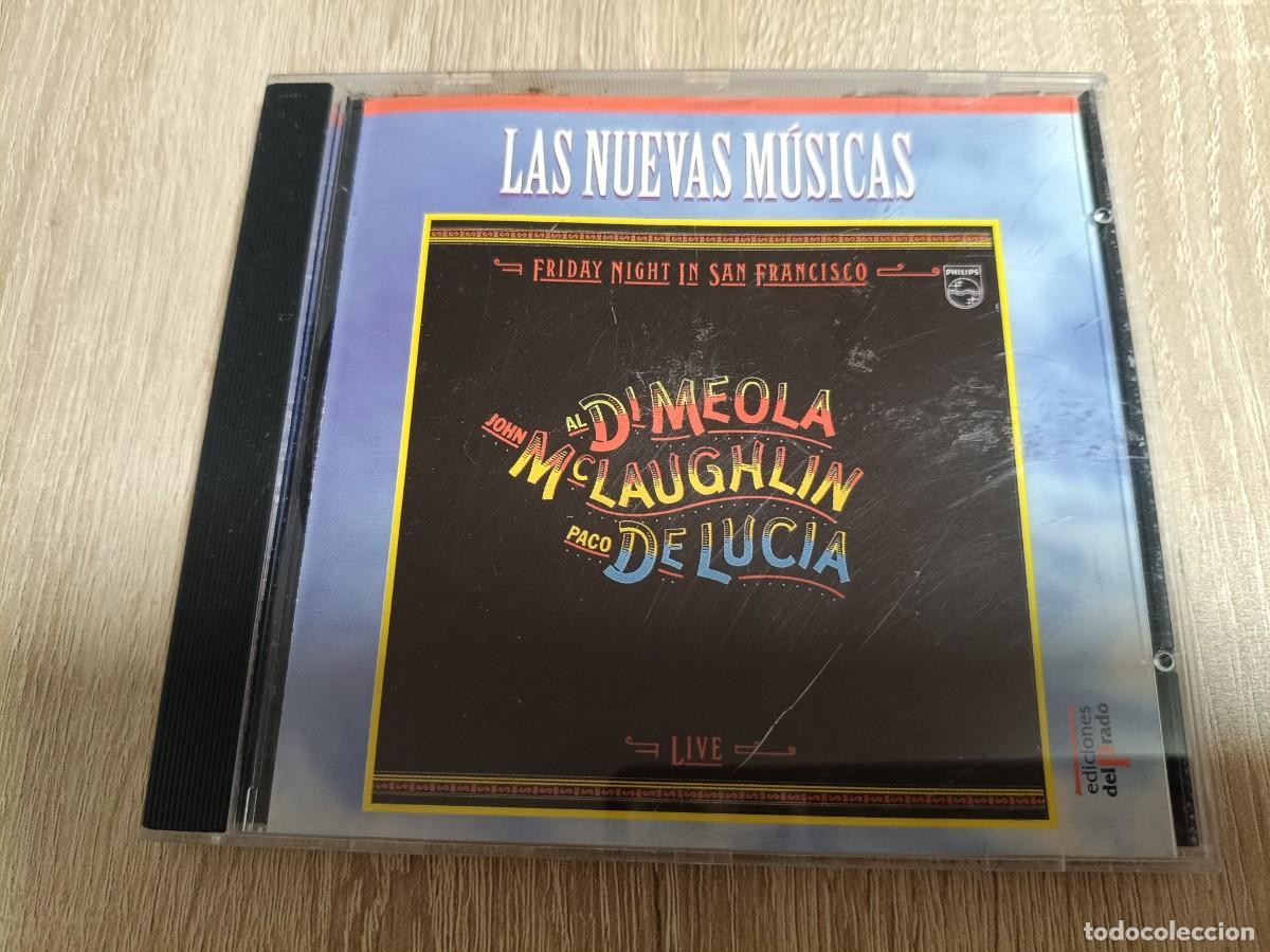 CDs de m&uacute;sica: CD - AL DI MEOLA, JOHN MC LAUGHLIN, PACO DE LUCIA - LIVE IN SAN FRANCISCO 1980