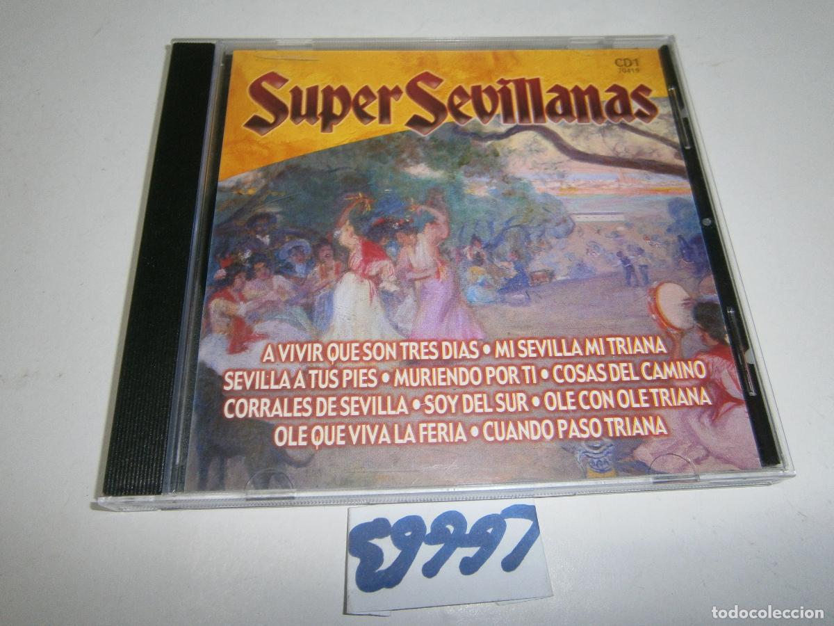 CDs de m&uacute;sica: ANTIGUO CD - SUPER SEVILLANAS